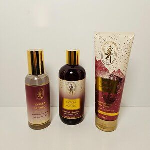 Bath and Body Works Aromatherapy Vanilla + Nutmeg Body Care
